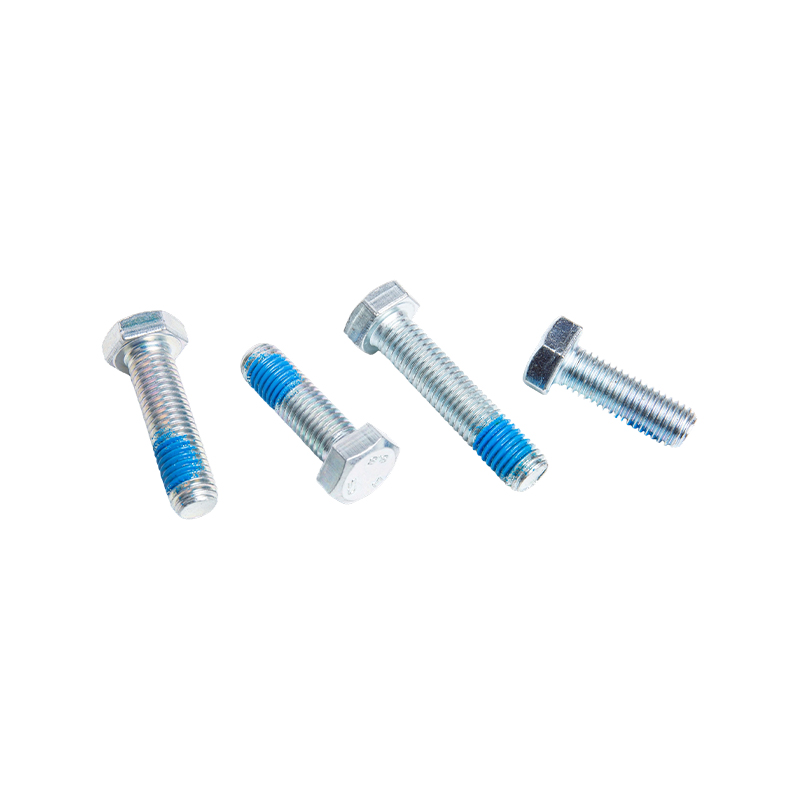 Tornillos hexagonales de acero al carbono galvanizado de grado 8.8, pernos de media rosca extendida de alta resistencia