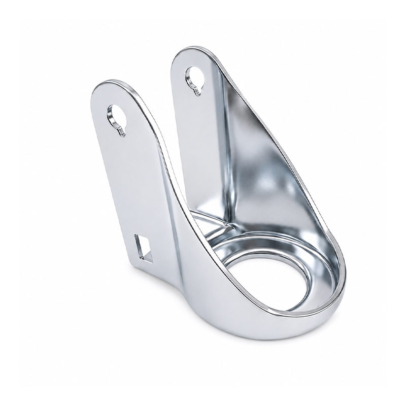 Soporte de montaje de rueda giratoria de acero al carbono galvanizado