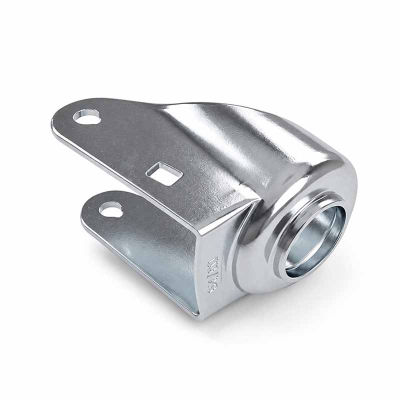 Soporte de soporte de ruedas de acero al carbono galvanizado para ruedas de 3/4/5 pulgadas
